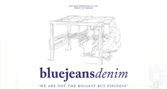 Desktop Screenshot of bluejeans-denim.com